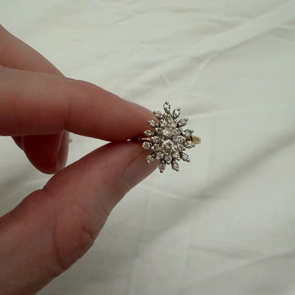 Antique diamond ring - Picture 2 of 4